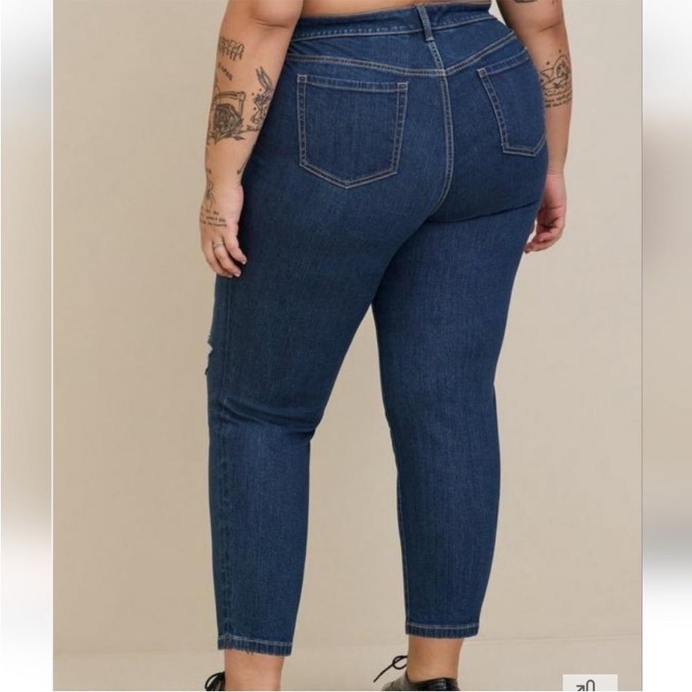 Torrid Crop Skinny Super Soft Mid-Rise Jean size 26 - Picture 5 of 14